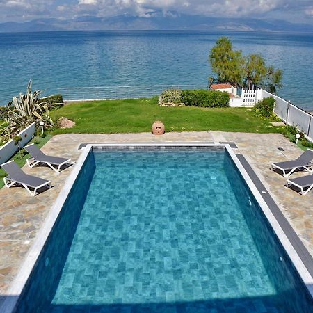 Kamari  Antorina Beachfront Villas With Private Pools מראה חיצוני תמונה